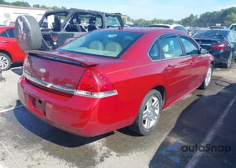 2011 Chevrolet Impala Lt из США, поврежденный, VIN 2G1WB5EK6B1128402